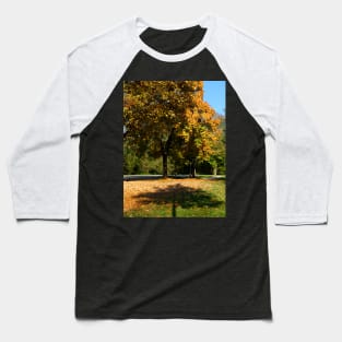 Autumn by the Dietlhofer See in Weilheim, Germany Baseball T-Shirt